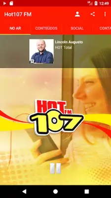 Hot107 FM android App screenshot 2